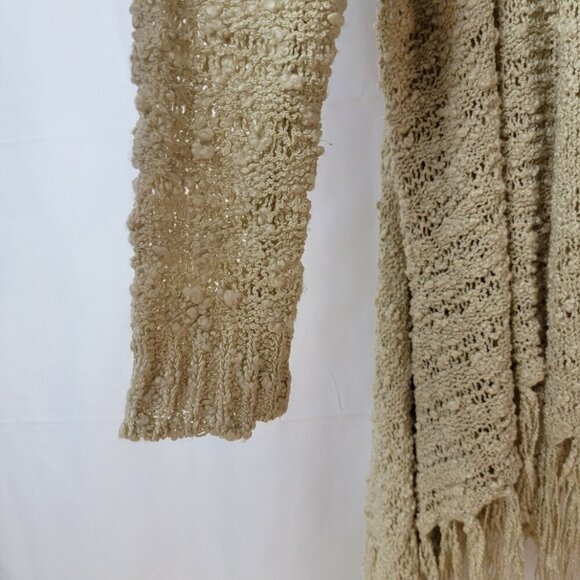 O'Neill Fringe Cardigan Loose Fit Sweater - Size S - Picture 3 of 9